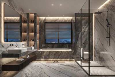 现代卫生间3D模型下载
